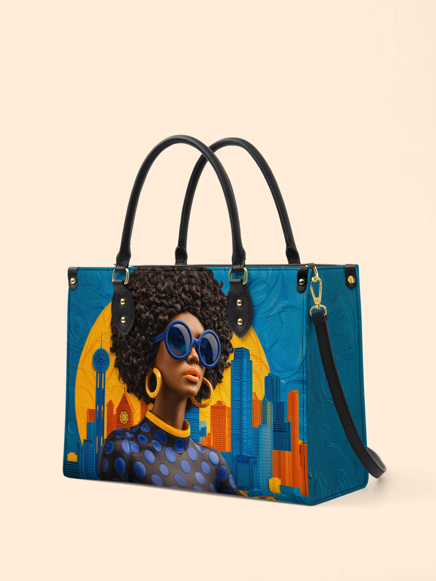 Dallas Radiance Premium Leather Handbag QR0TD585