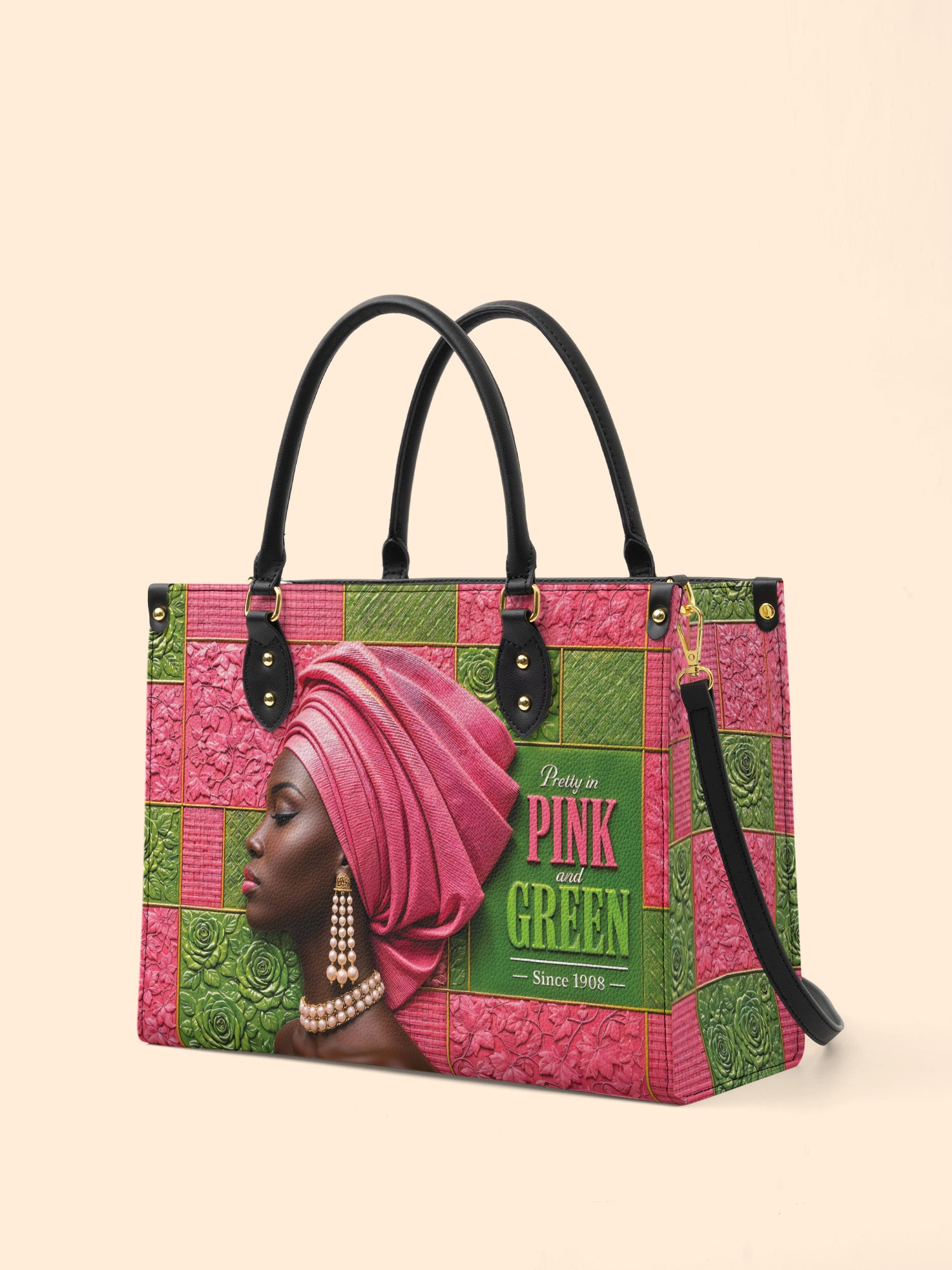 Pink Sovereign Premium Leather Handbag QR0TD709