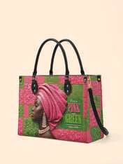 Pink Sovereign Premium Leather Handbag QR0TD709