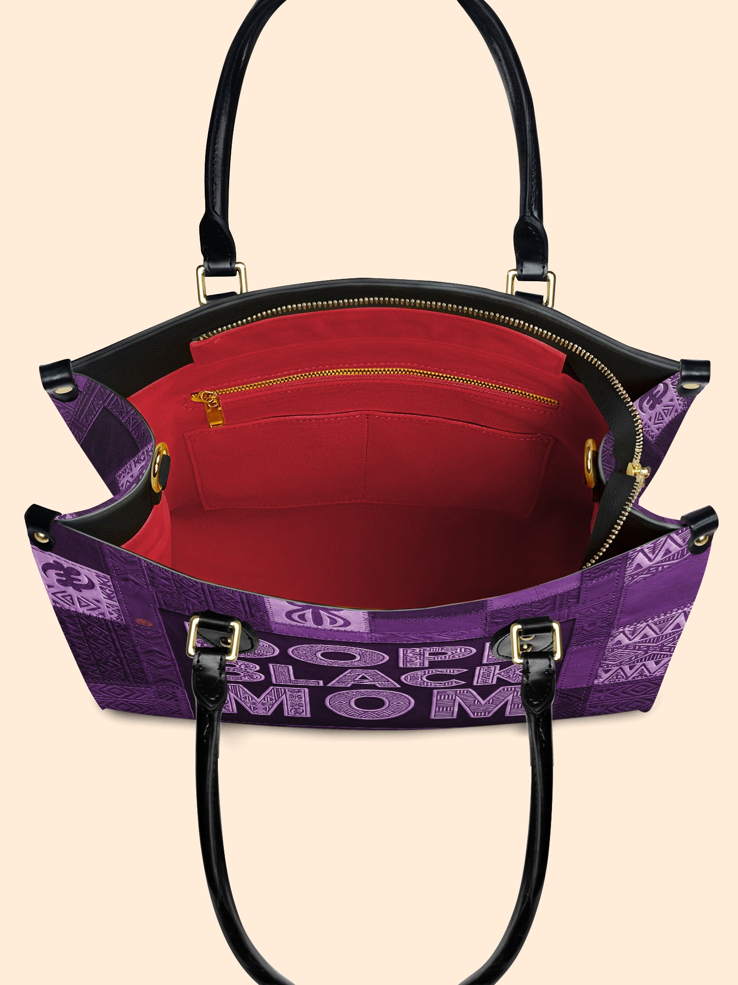 Dope Mom Premium Leather Handbag QR0TD660