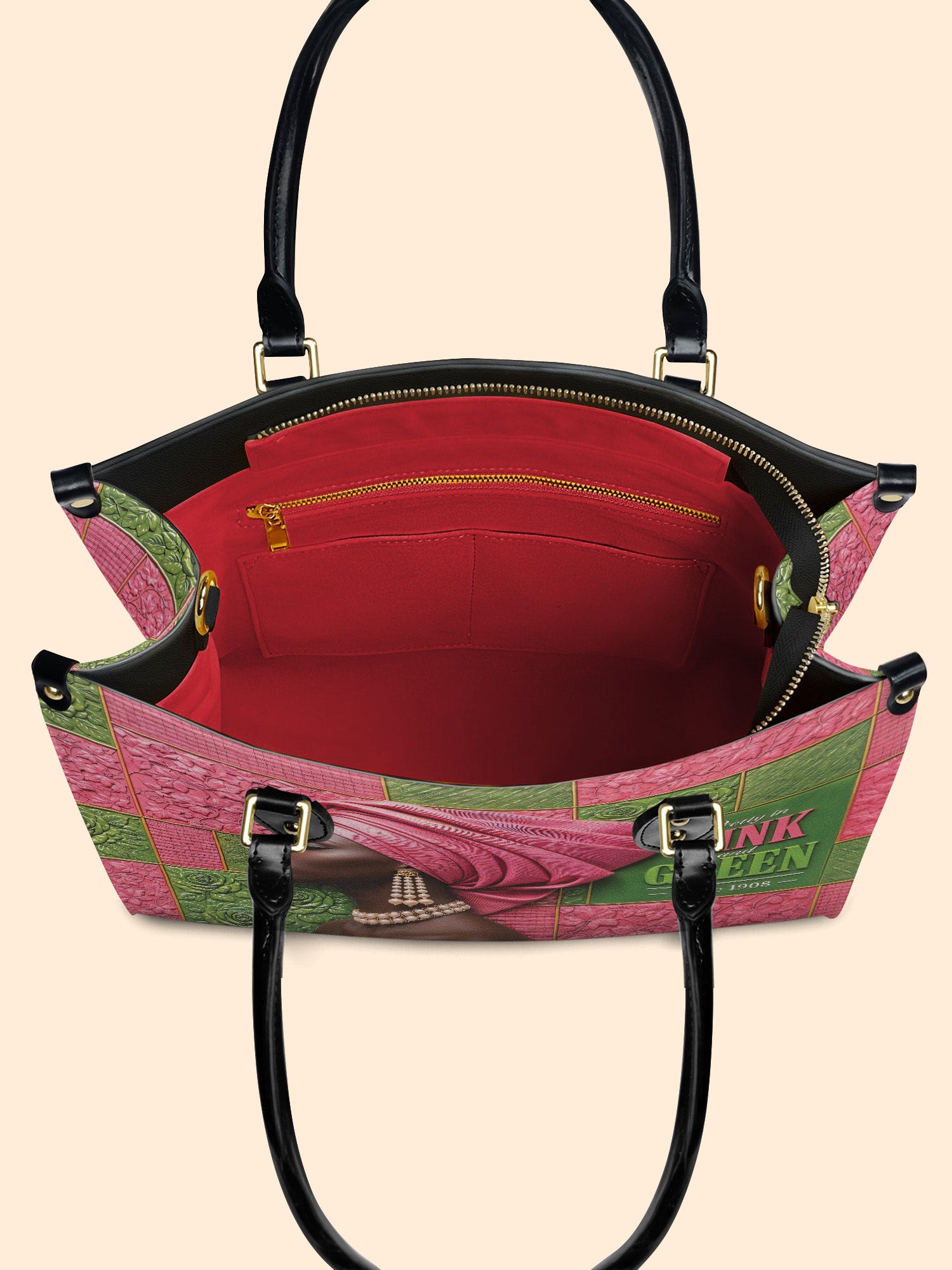 Pink Sovereign Premium Leather Handbag QR0TD709