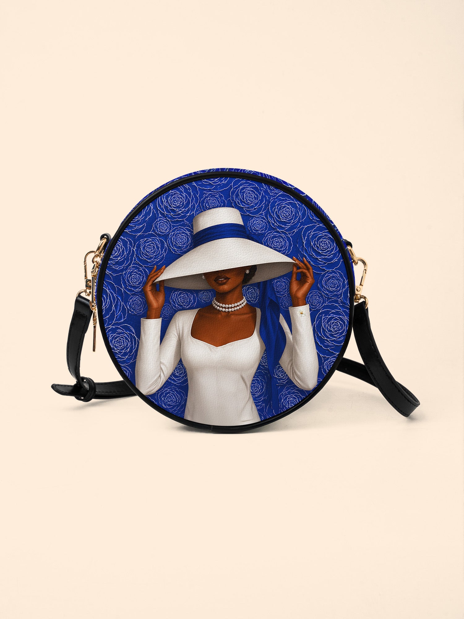 Royal Bloom Circle Crossbody Bag QR0TV281