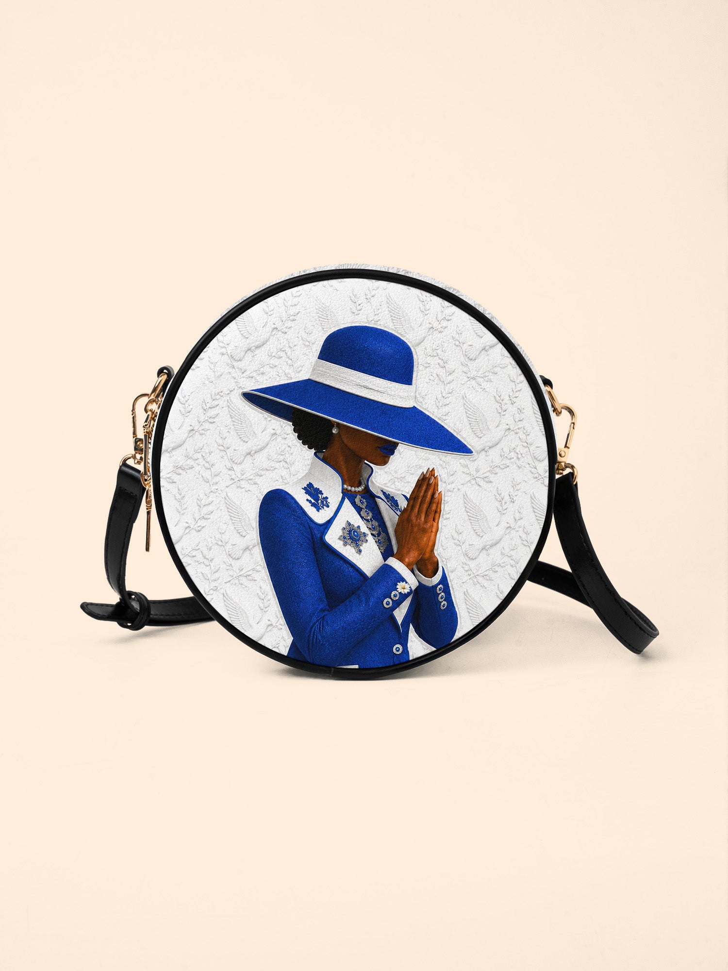 Faithful Elegance Circle Crossbody Bag QR0TV283