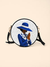 Faithful Elegance Circle Crossbody Bag QR0TV283