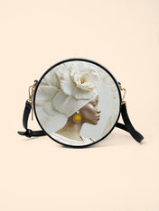Luminous Bloom Circle Crossbody Bag QR0TV121