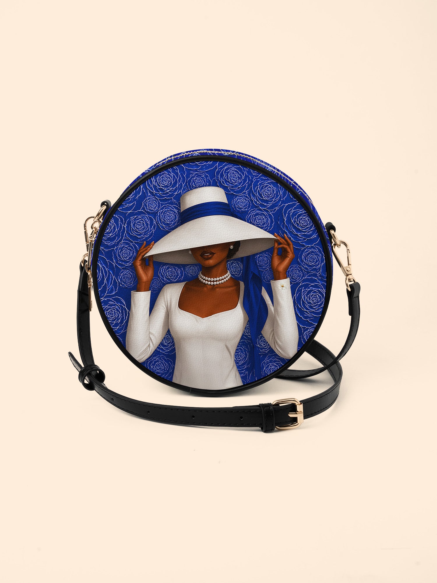 Royal Bloom Circle Crossbody Bag QR0TV281