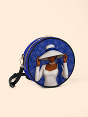Royal Bloom Circle Crossbody Bag QR0TV281