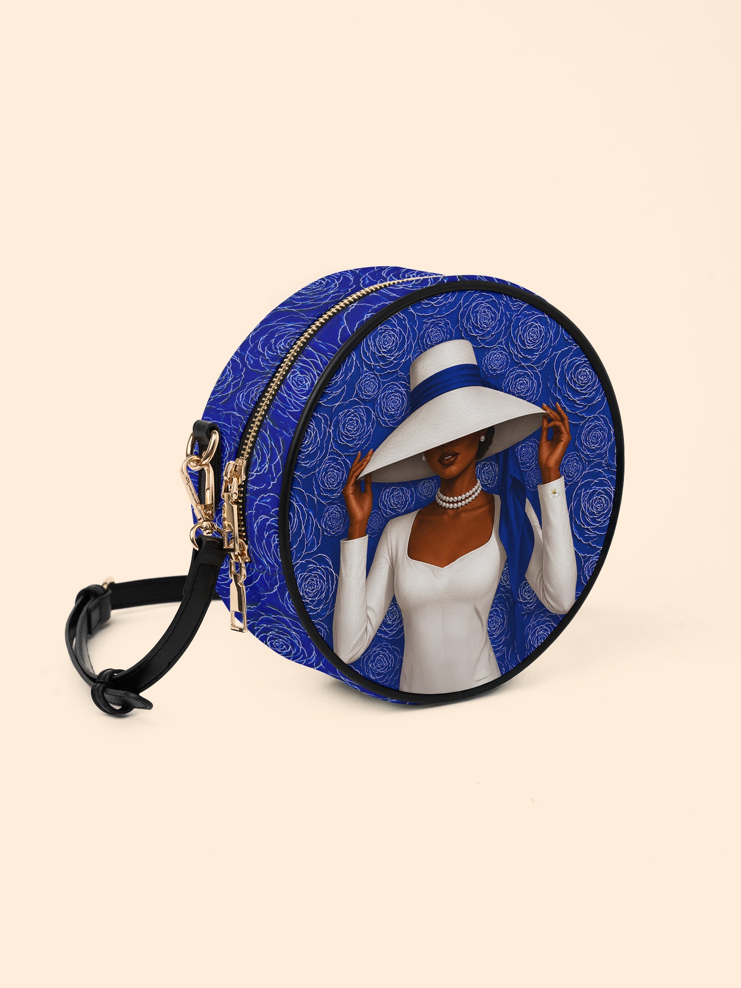 Royal Bloom Circle Crossbody Bag QR0TV281