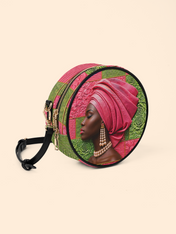 Pink Sovereign Circle Crossbody Bag QR0TD709
