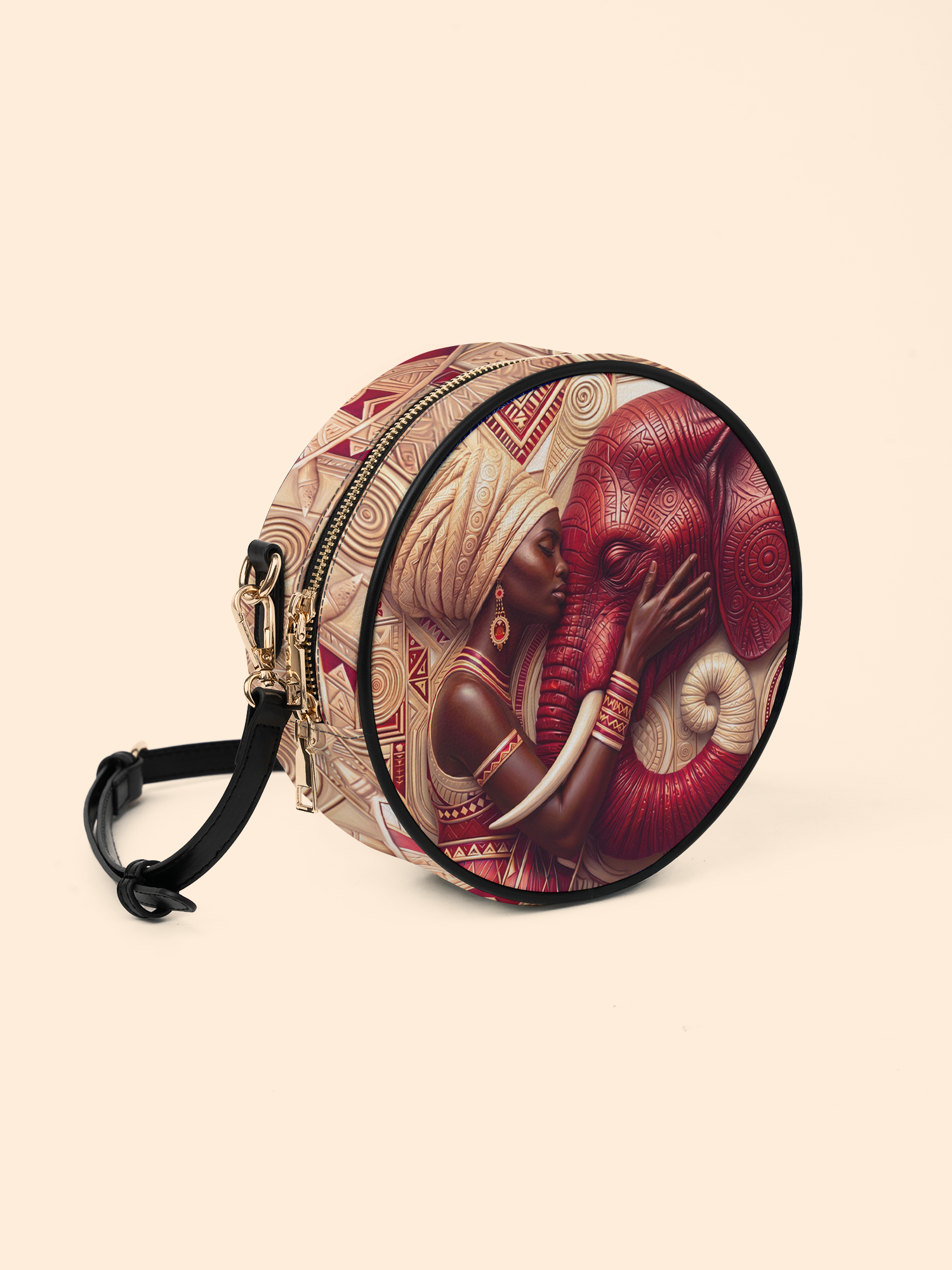 Walk in Strength Circle Crossbody Bag QR0XD300