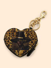 Boss Lady Heart Coin Pouch Bag Charm QR0XD401