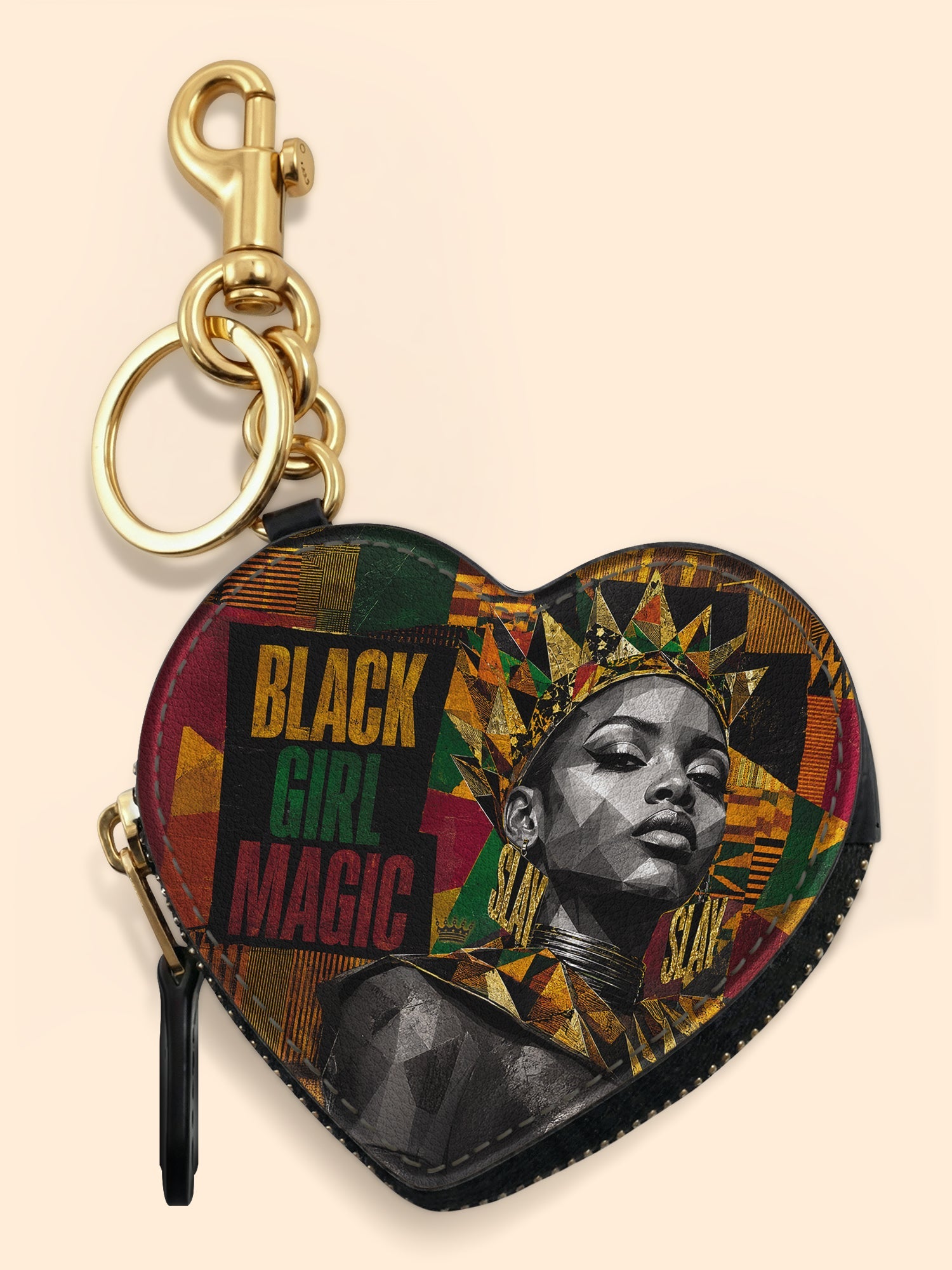 🎁 Regal Magic Heart Coin Pouch Bag Charm QR0HH212 (100% off)