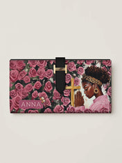 Prayerful Grace Tab Closure Wallet