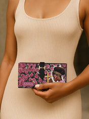Prayerful Grace Tab Closure Wallet