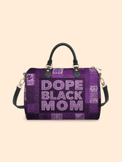 Dope Mom Leather Boston Bag QR0TD660
