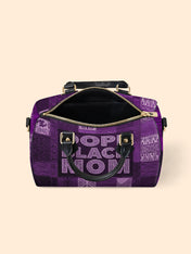 Dope Mom Leather Boston Bag QR0TD660
