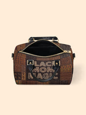 Magic Mama Leather Boston Bag QR0TD658