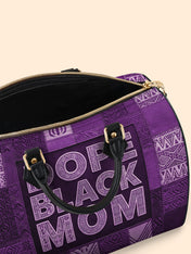Dope Mom Leather Boston Bag QR0TD660