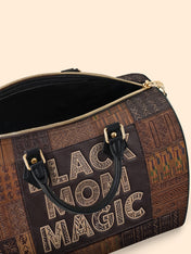 Magic Mama Leather Boston Bag QR0TD658