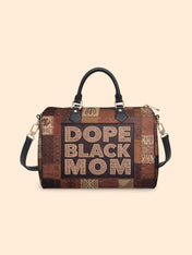 Dope Mama Leather Boston Bag QR0TD659