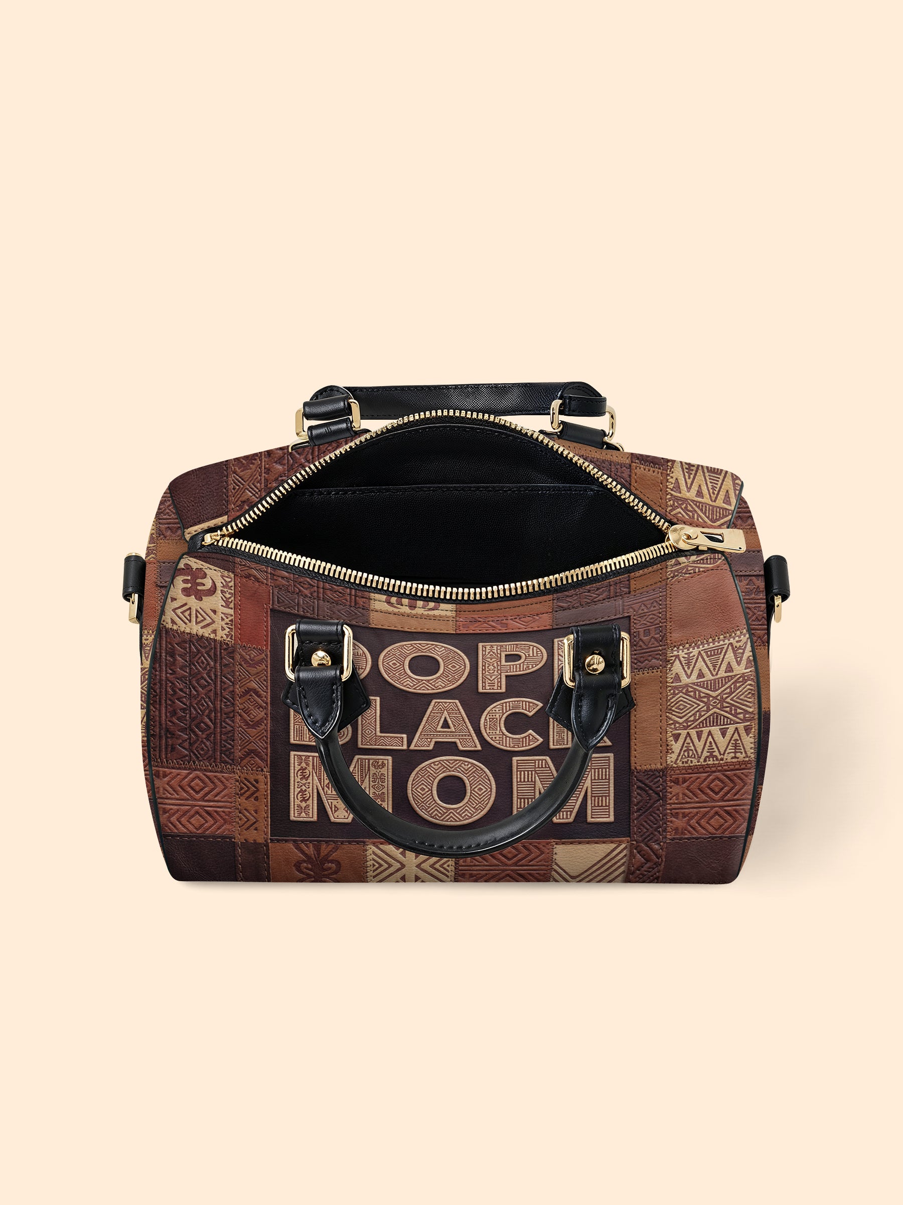 Dope Mama Leather Boston Bag QR0TD659