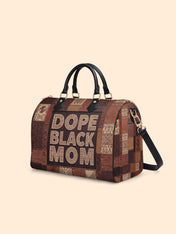 Dope Mama Leather Boston Bag QR0TD659