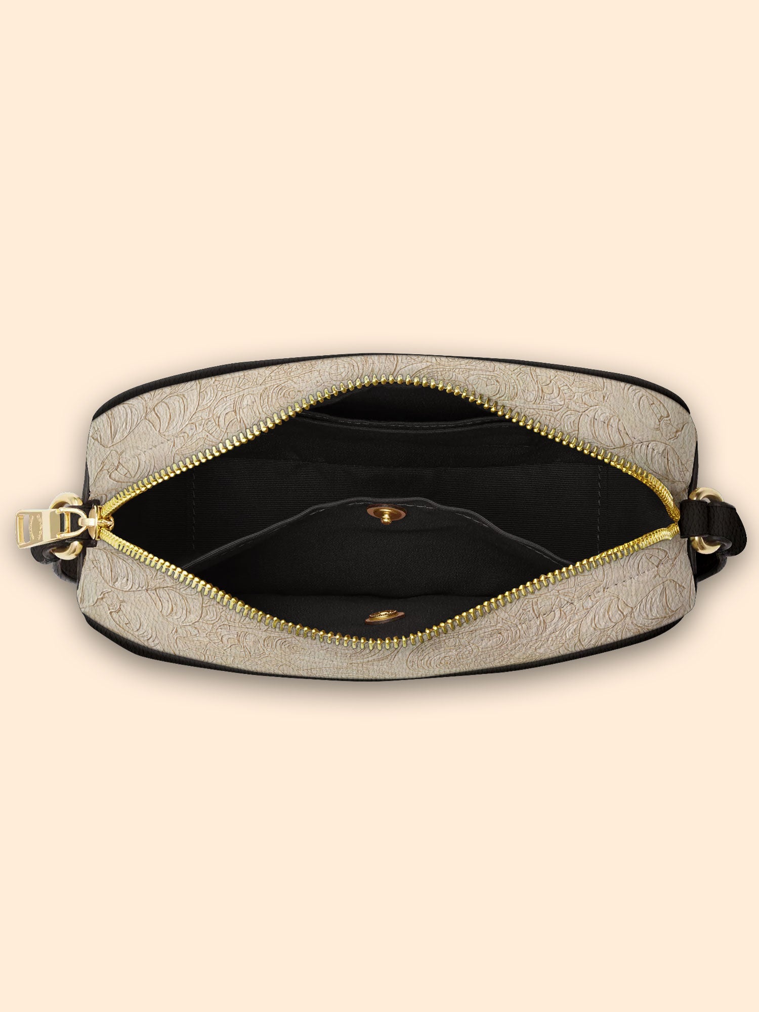 Ivory Blossom Boxy Crossbody Bag QR0TV067