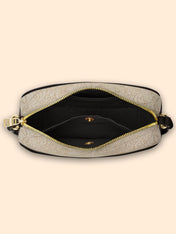 Ivory Blossom Boxy Crossbody Bag QR0TV067