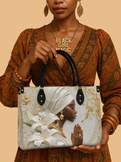 Holy Beauty Premium Leather Handbag QR0TD563