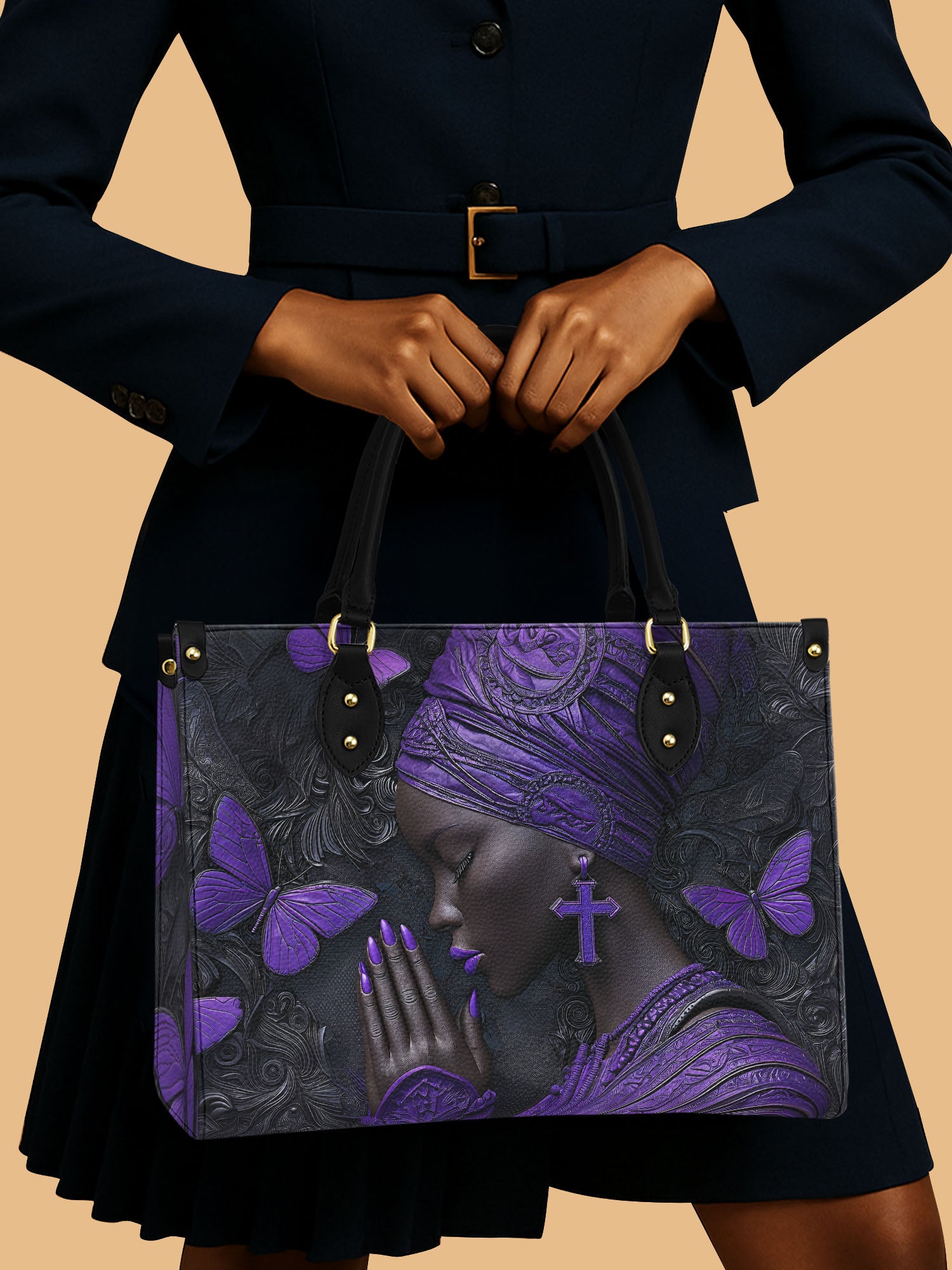 Godly Essence Premium Leather Handbag QR0TV238