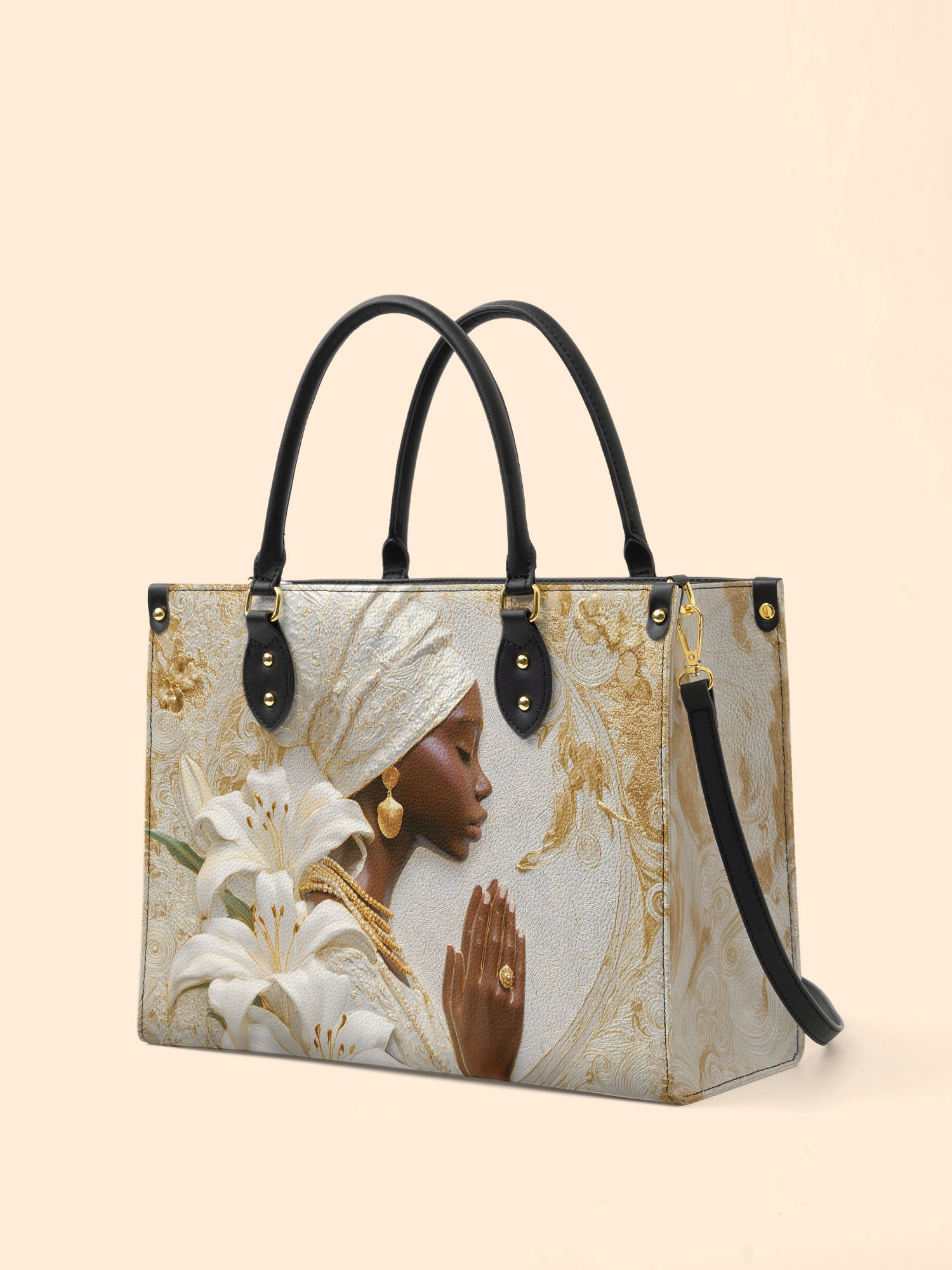Holy Beauty Premium Leather Handbag QR0TD563