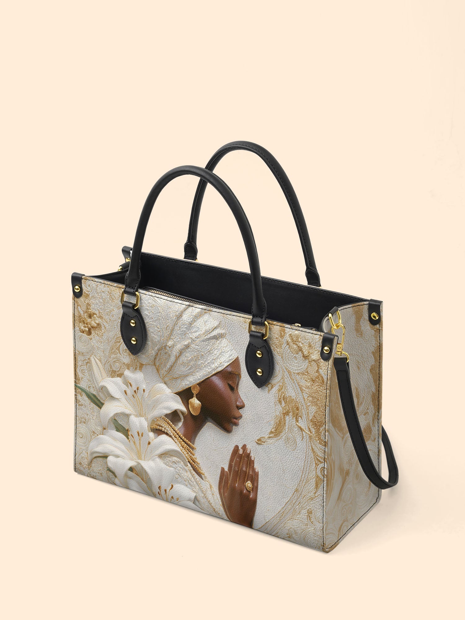 Holy Beauty Premium Leather Handbag QR0TD563