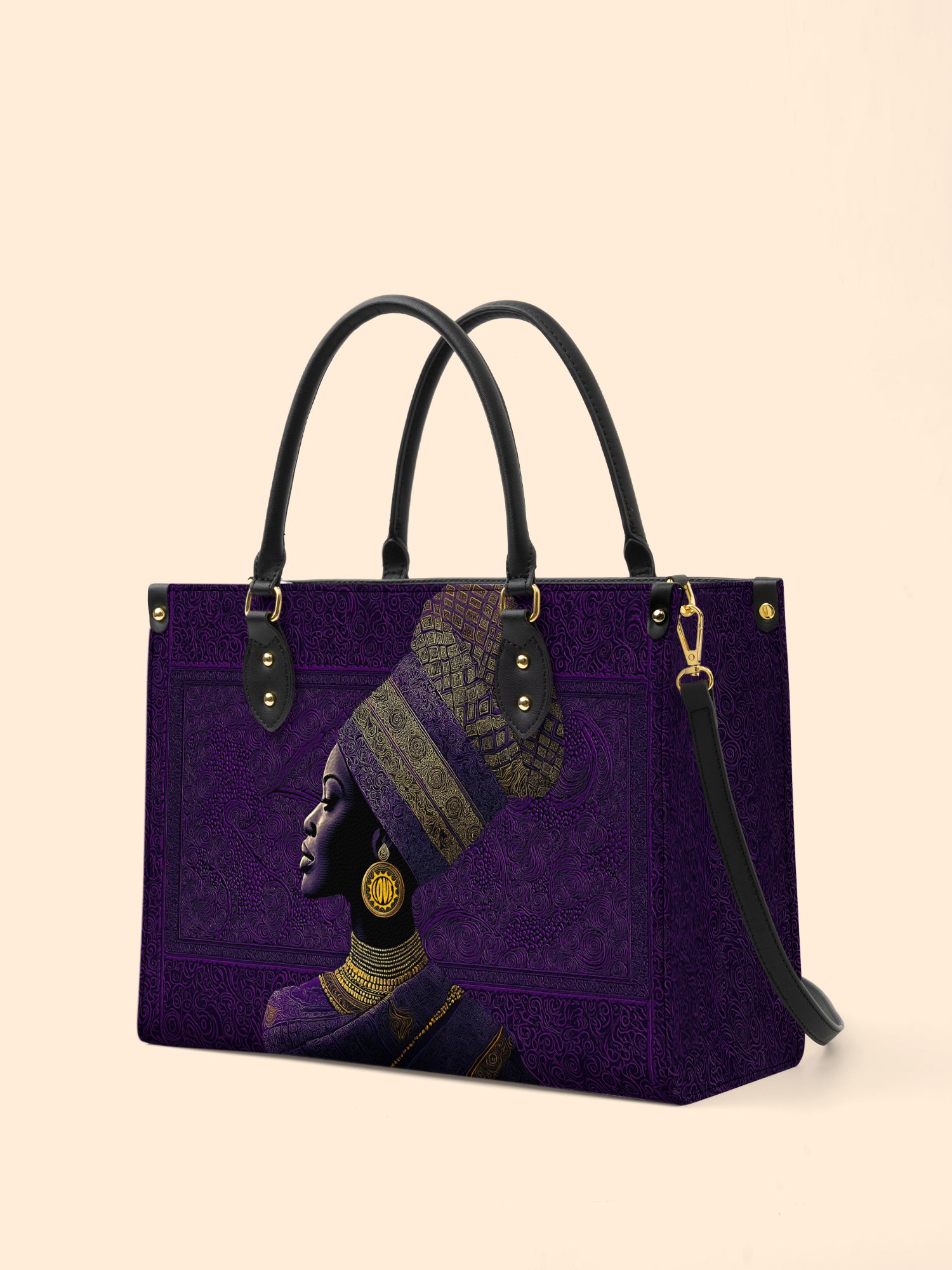 Regal Silence Premium Leather Handbag QR0TV173