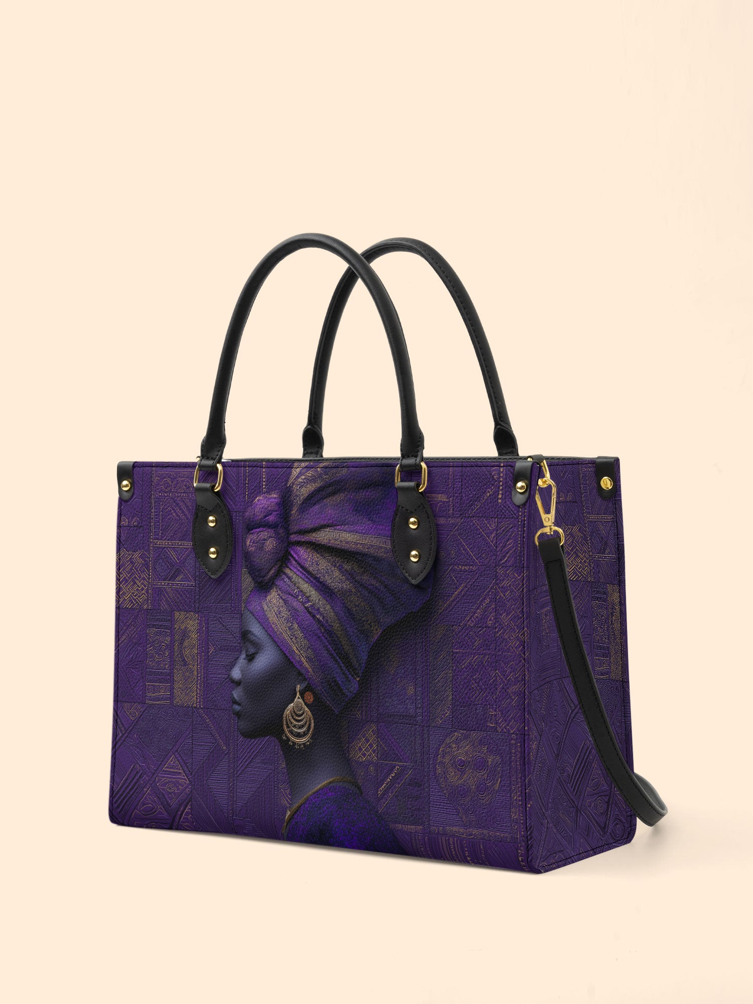 Violet Grace Premium Leather Handbag QR0TV177