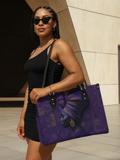 Violet Grace Premium Leather Handbag QR0TV177
