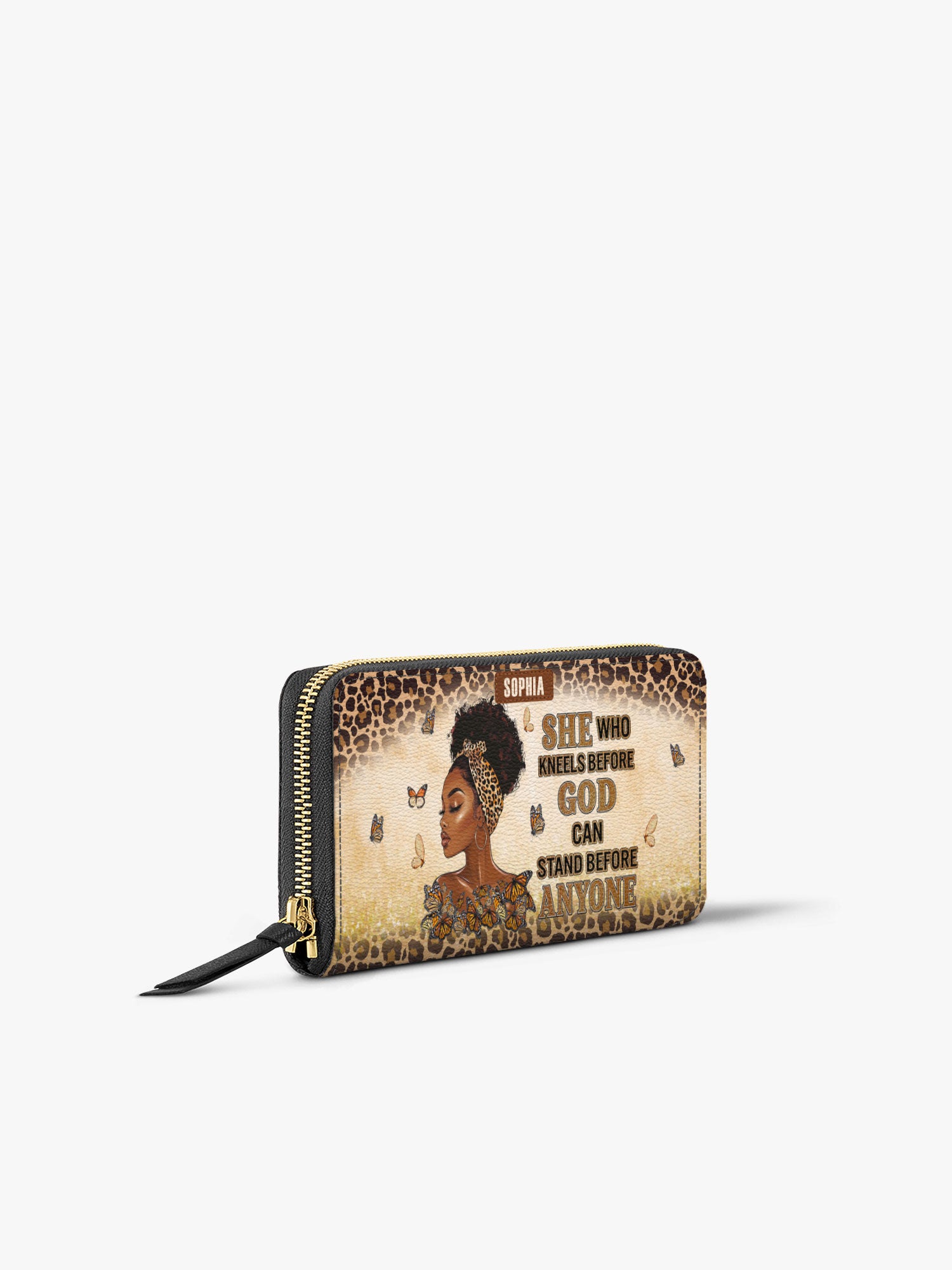Faithful Queen Slimline Zippy Wallet