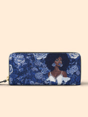 Floral Majesty Slimline Zippy Wallet QR0TL001