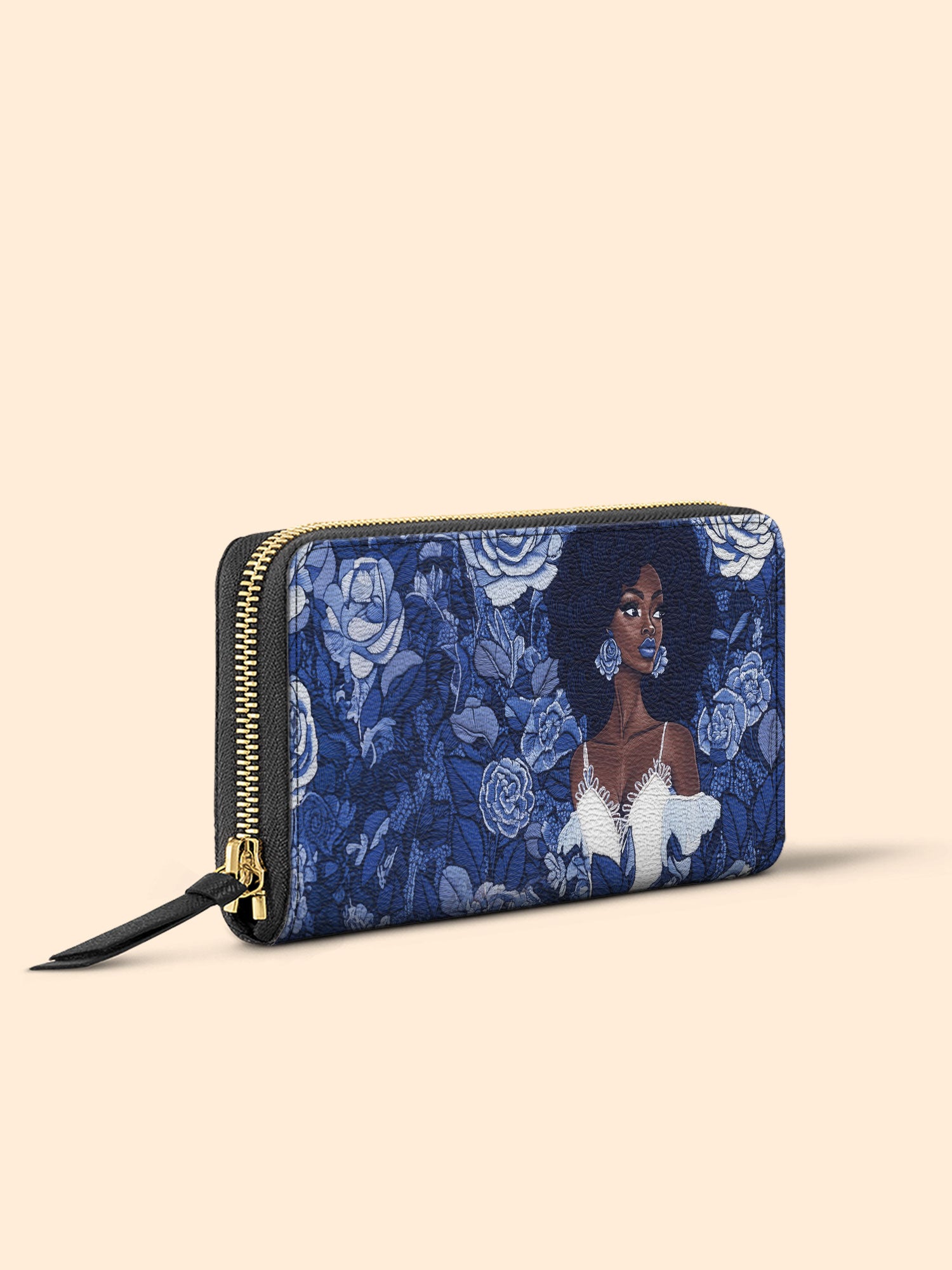 Floral Majesty Slimline Zippy Wallet QR0TL001
