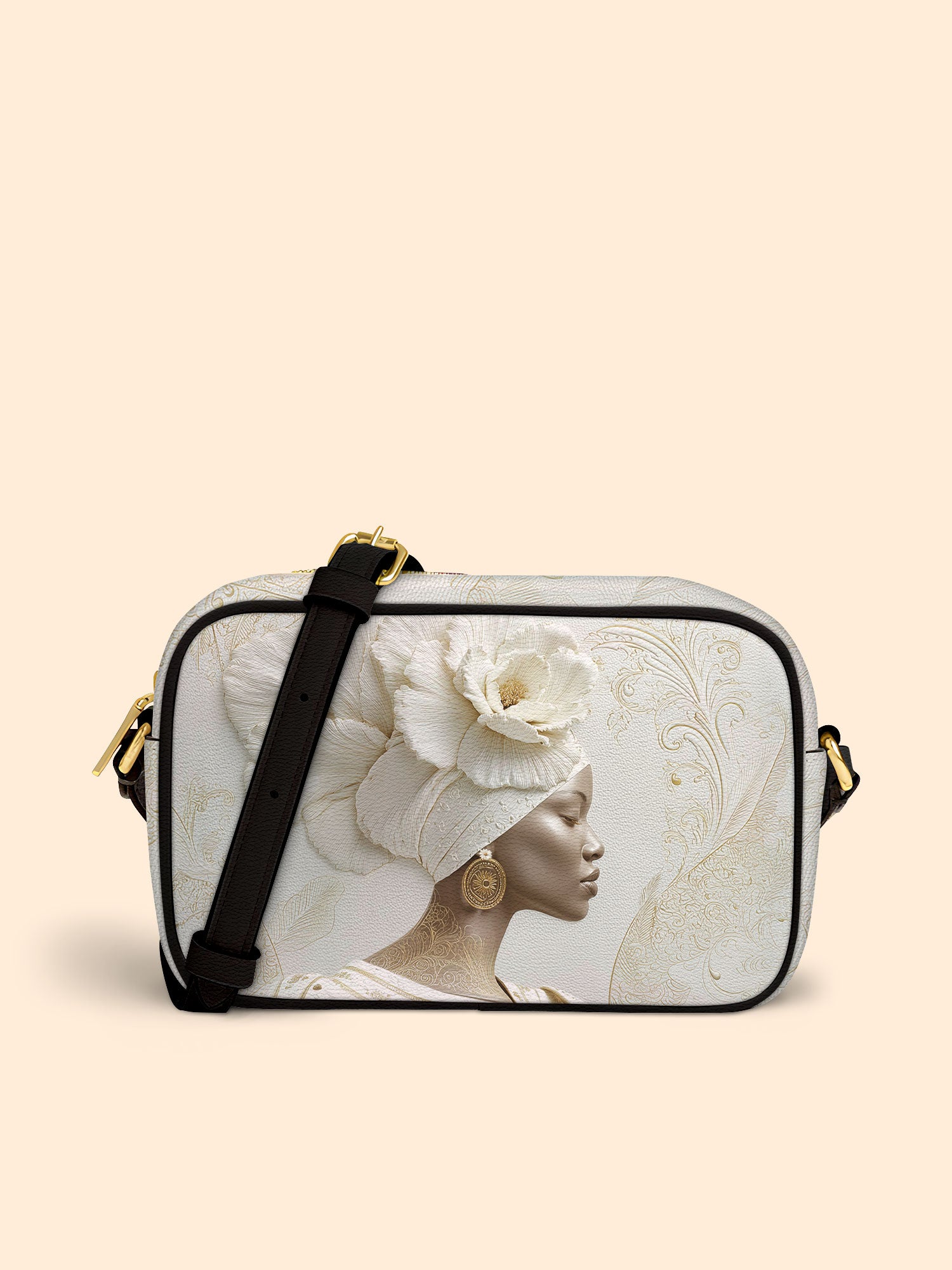 Luminous Bloom Boxy Crossbody Bag QR0TV121