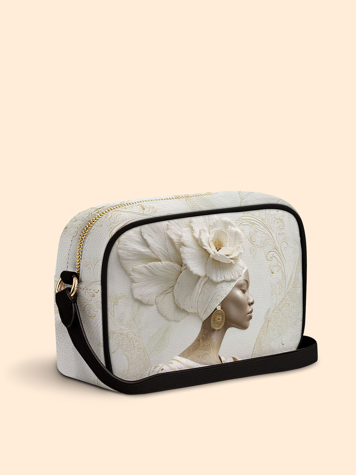 Luminous Bloom Boxy Crossbody Bag QR0TV121