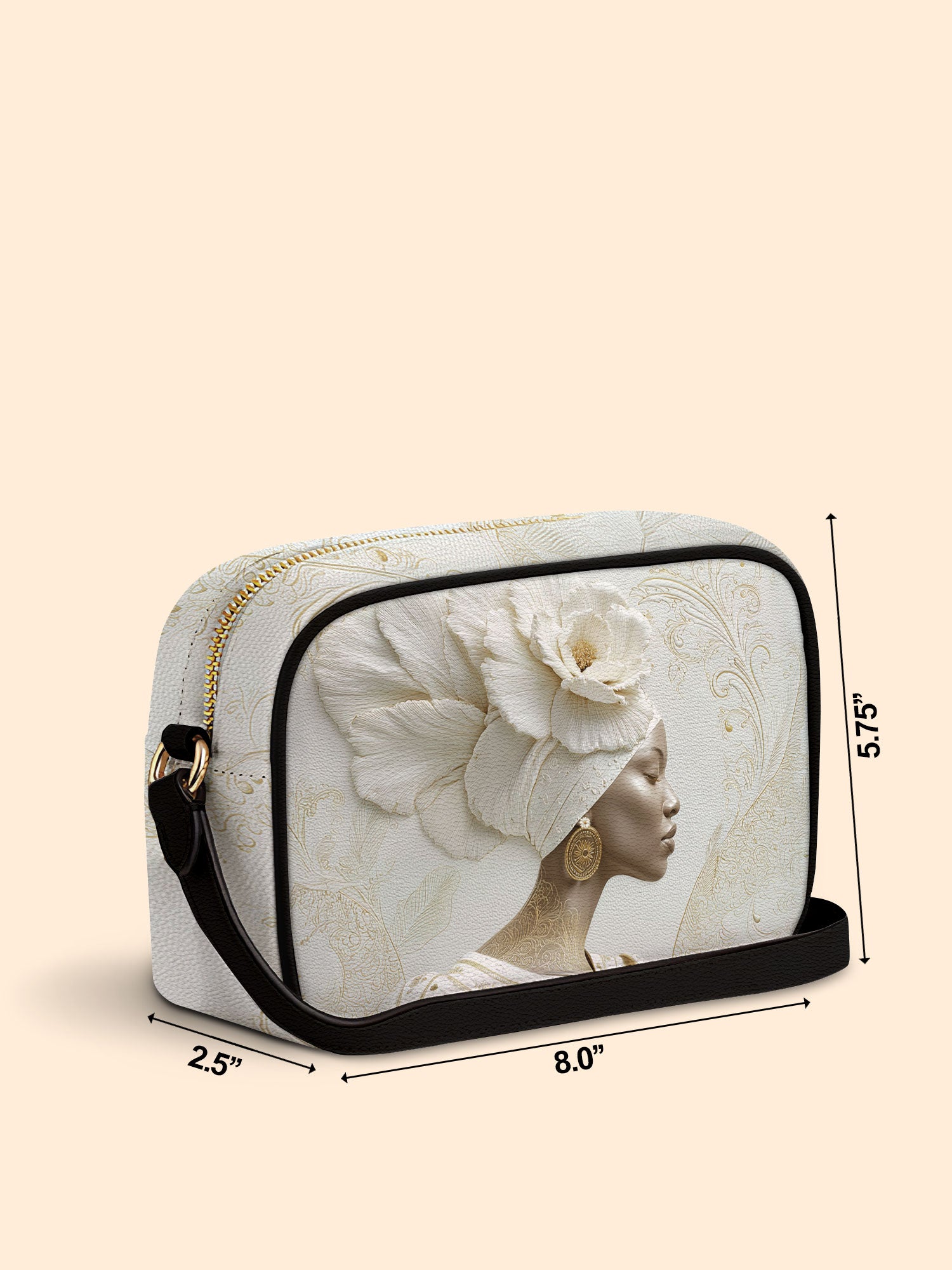 Luminous Bloom Boxy Crossbody Bag QR0TV121