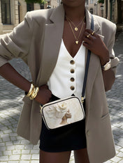 Luminous Bloom Boxy Crossbody Bag QR0TV121
