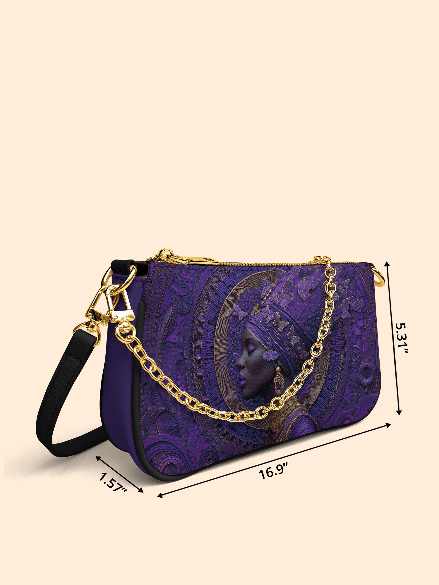 Divine Majesty Classic Zip Pochette QR0XD663