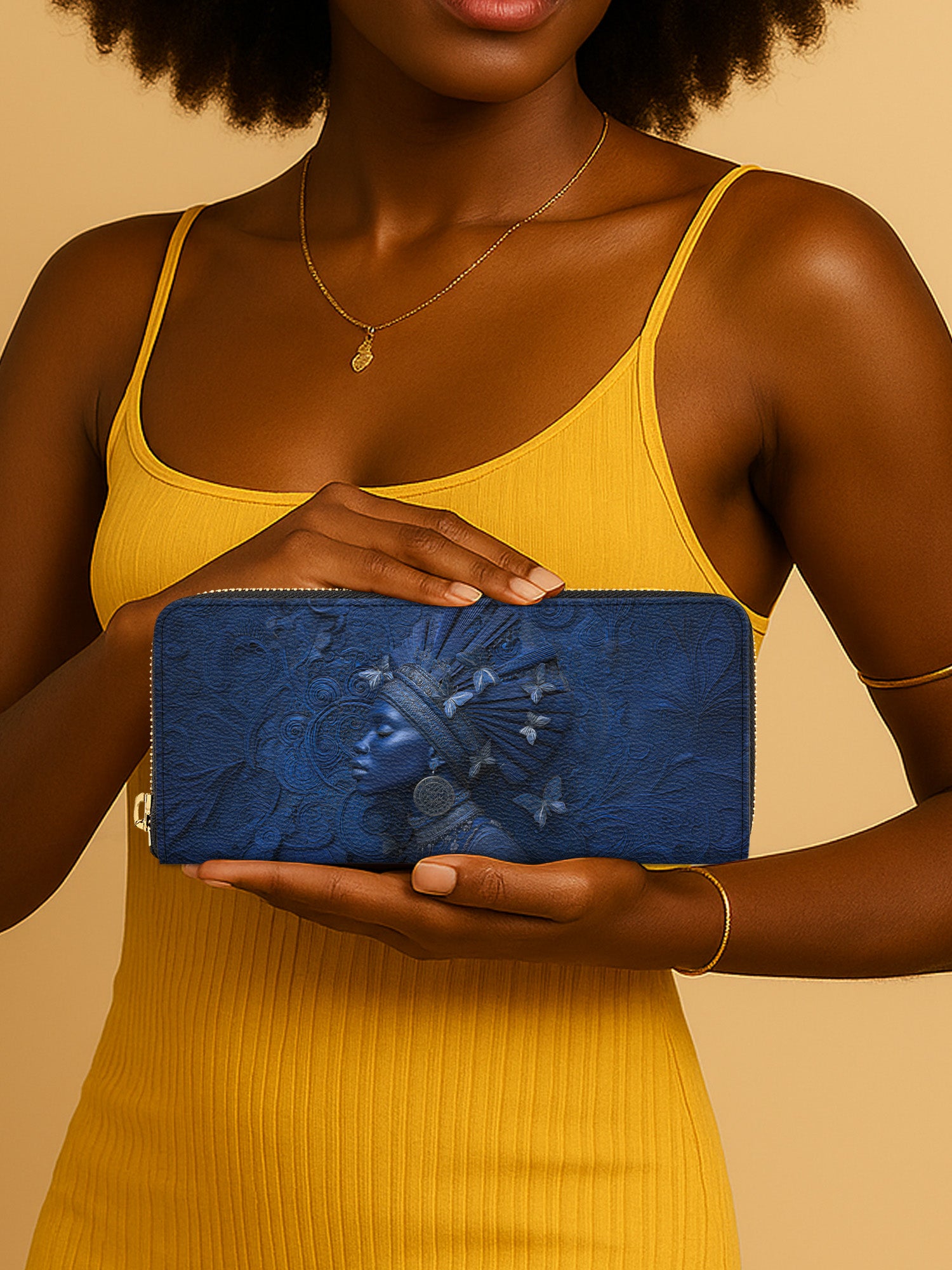 Crowned Soul Slimline Zippy Wallet QR0XD675