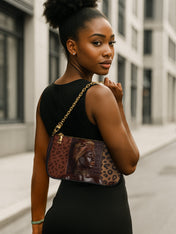 Leopard Queen Classic Zip Pochette QR0TD428