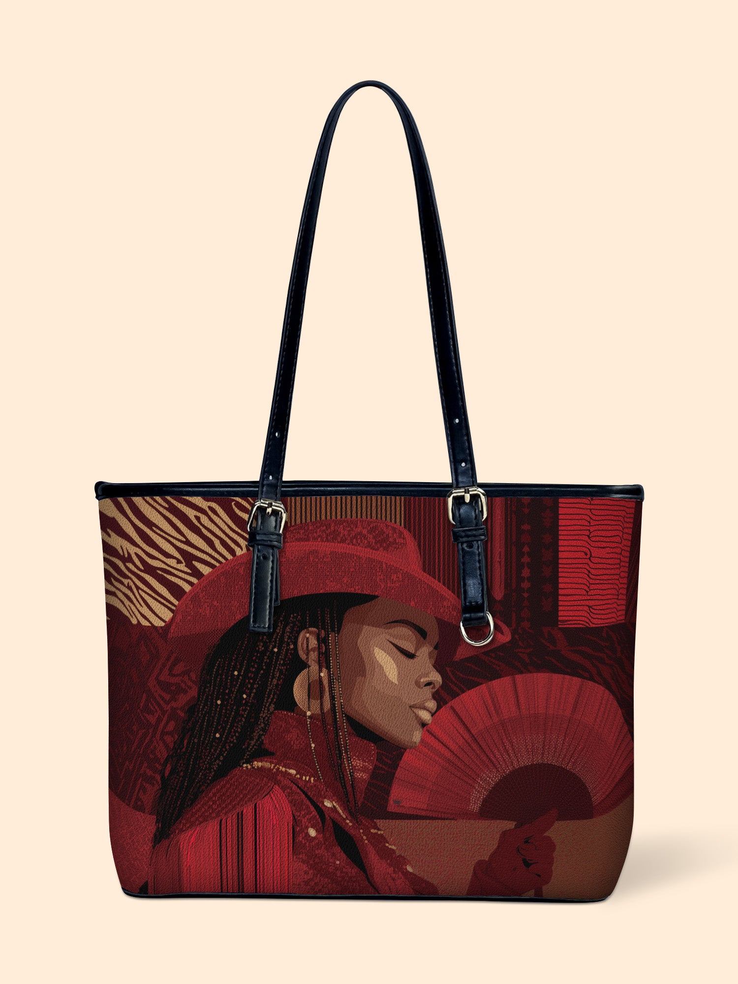 Dust Crowned Beauty Leather Bucket Bag QR0TD487