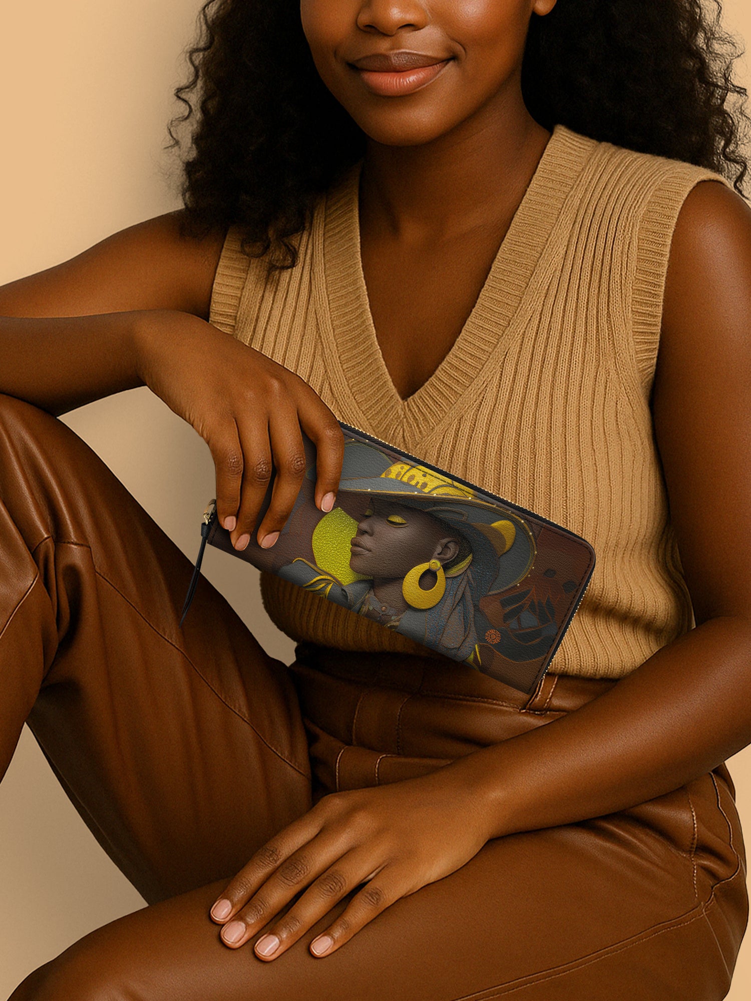 Desert Crown Slimline Zippy Wallet QR0TD108