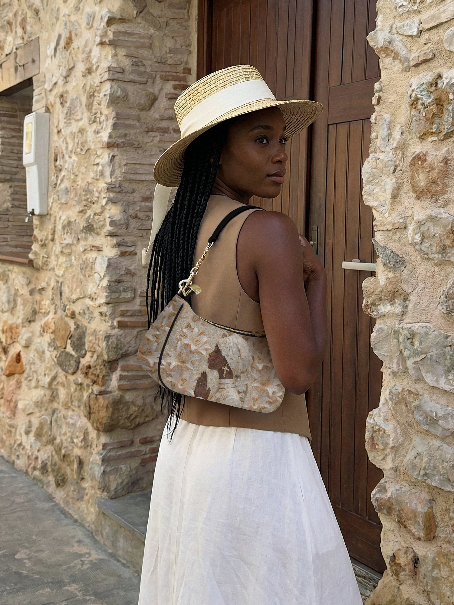 Divine Melanin Demi Crossbody Bag QR0TD553