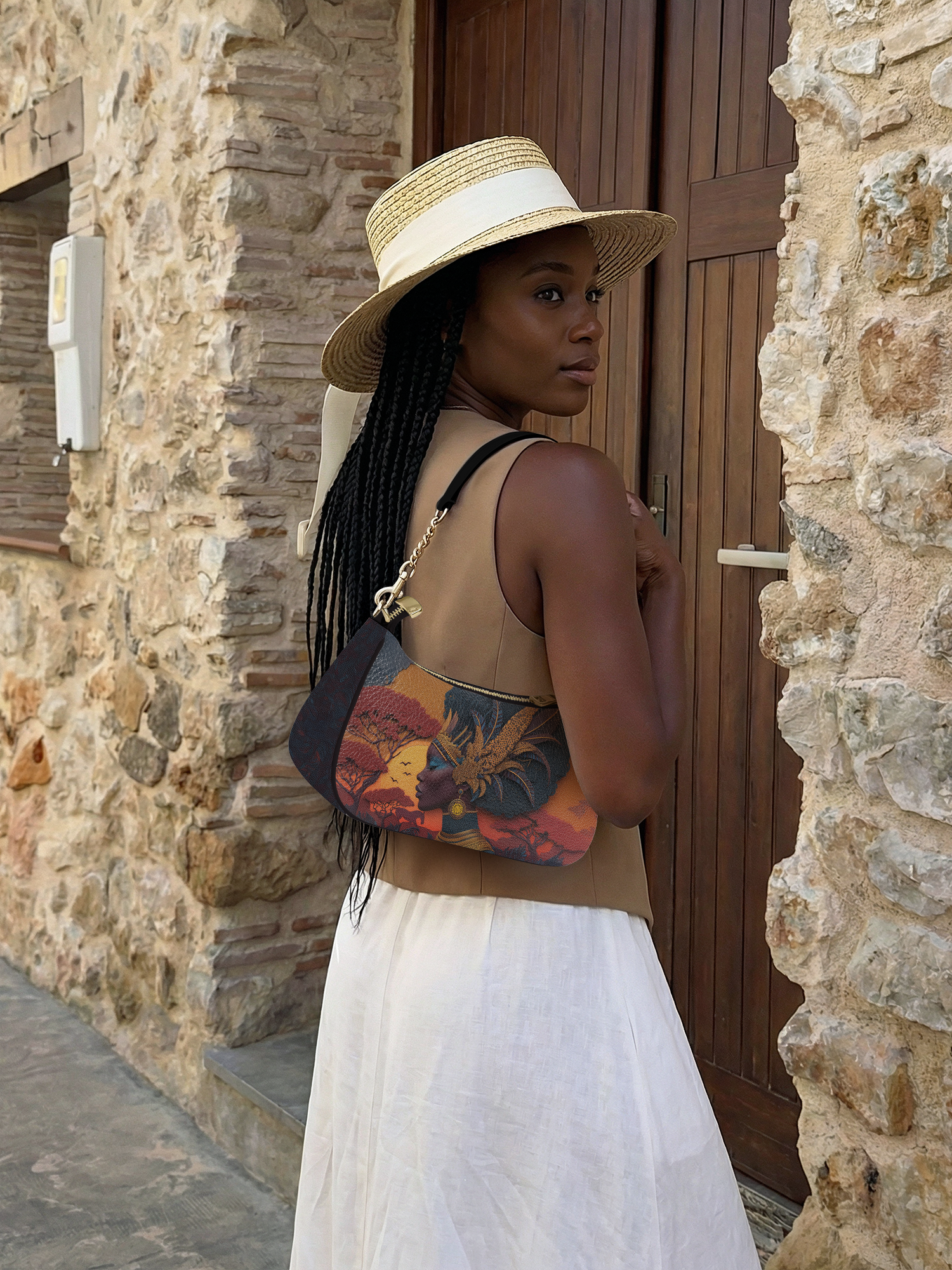 African Aspirations Demi Crossbody Bag QR0HH057