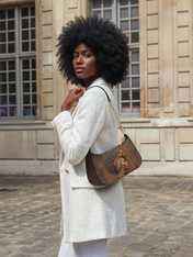 Afro-Elegance Demi Crossbody Bag QR0HH022